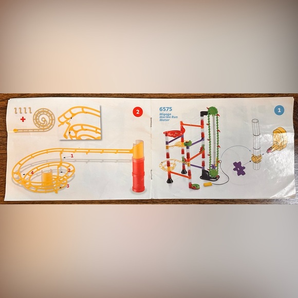 346. Kids Quercetti Marble Run with Motorized Elevator, 177 Pieces - Picture 12 of 16